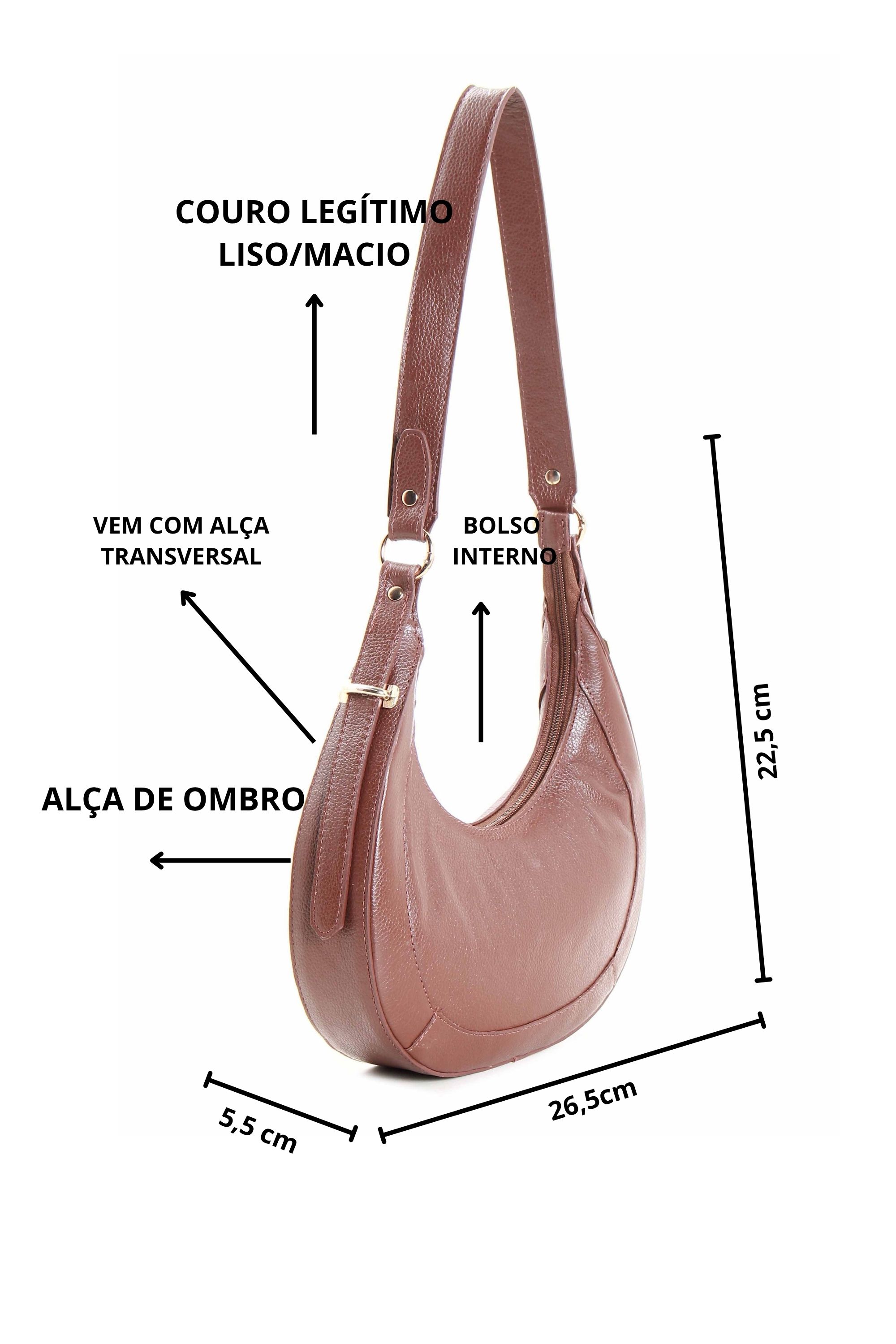 BOLSA CANOA EM COURO 10550219