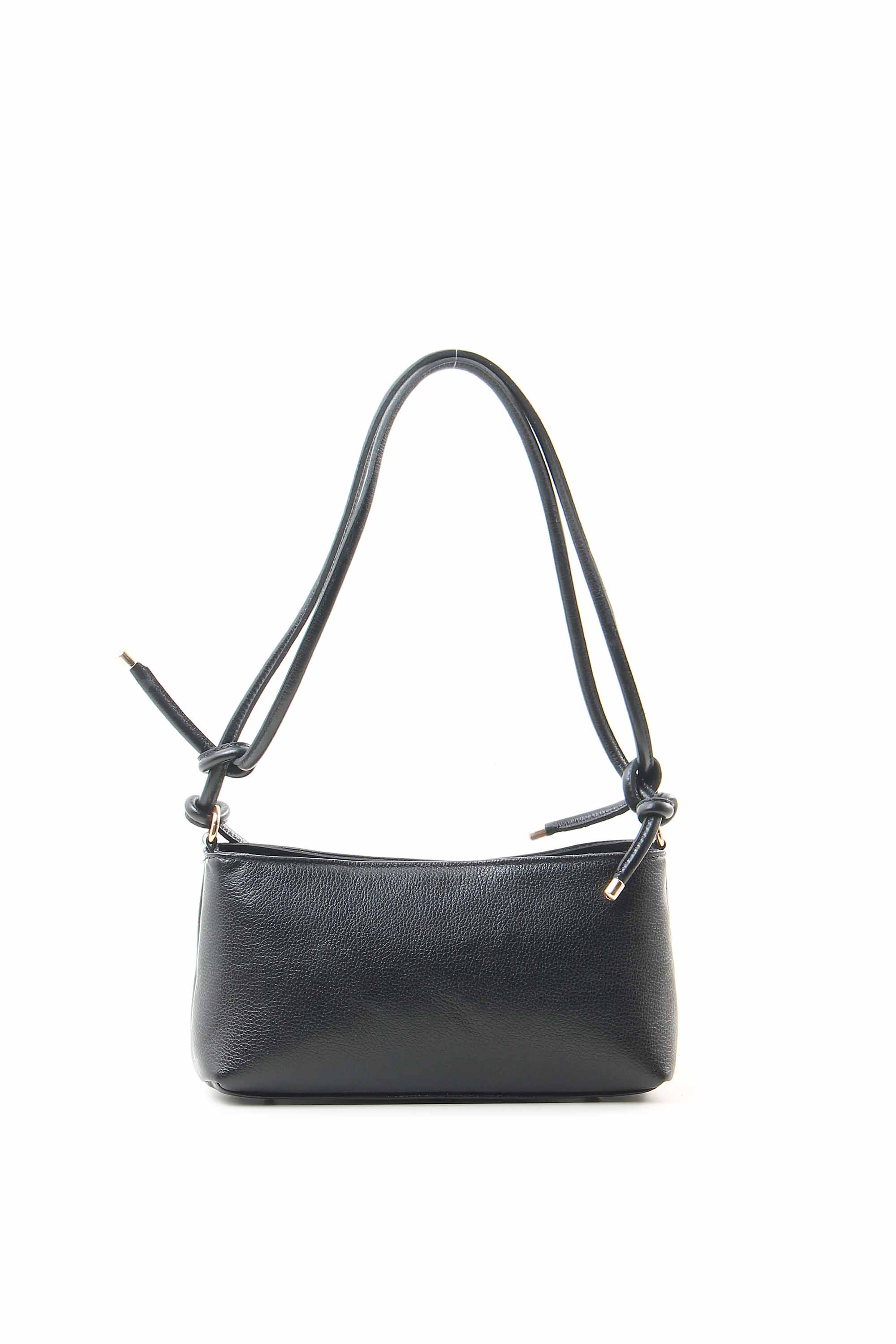 BOLSA BAGUETE EM COURO LISA 10650188