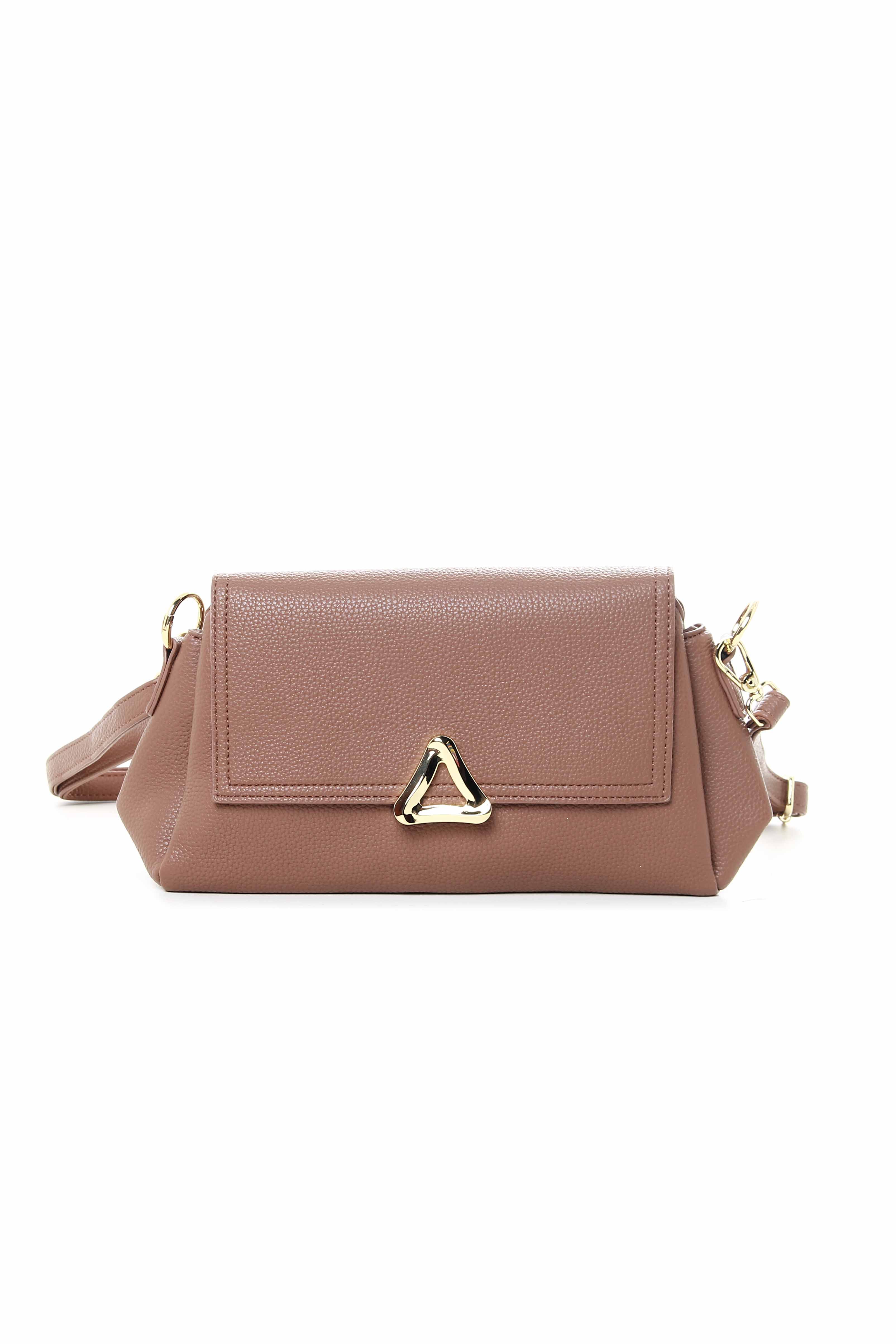 BOLSA TRANSVERSAL COM FECHO DOURADO 10750020